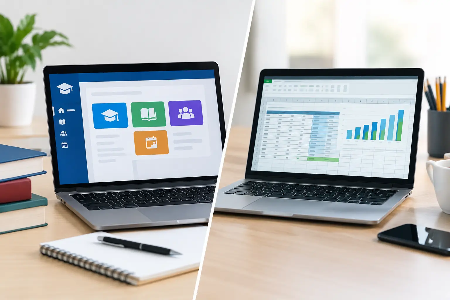 Software académico versus hojas de cálculo