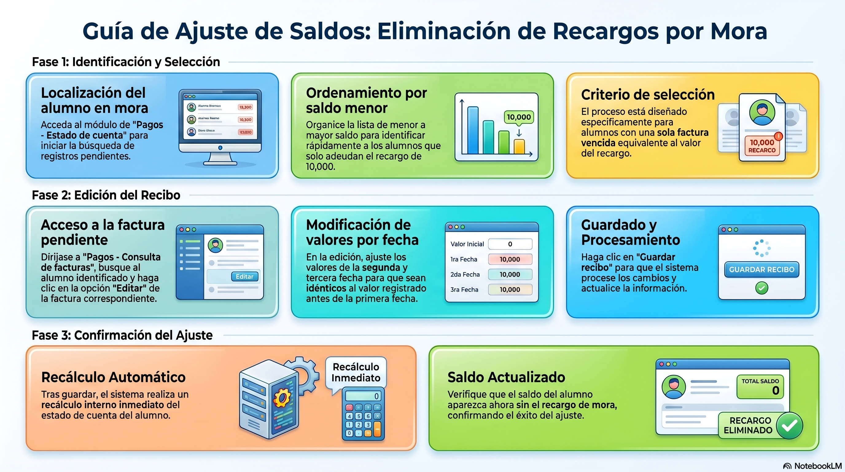 Guía Para Eliminar Recargos Moratorios